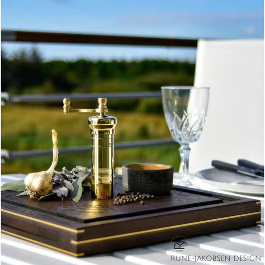 Alexander Handmade Mills 'Small Brass' mill - Hollow Way Home