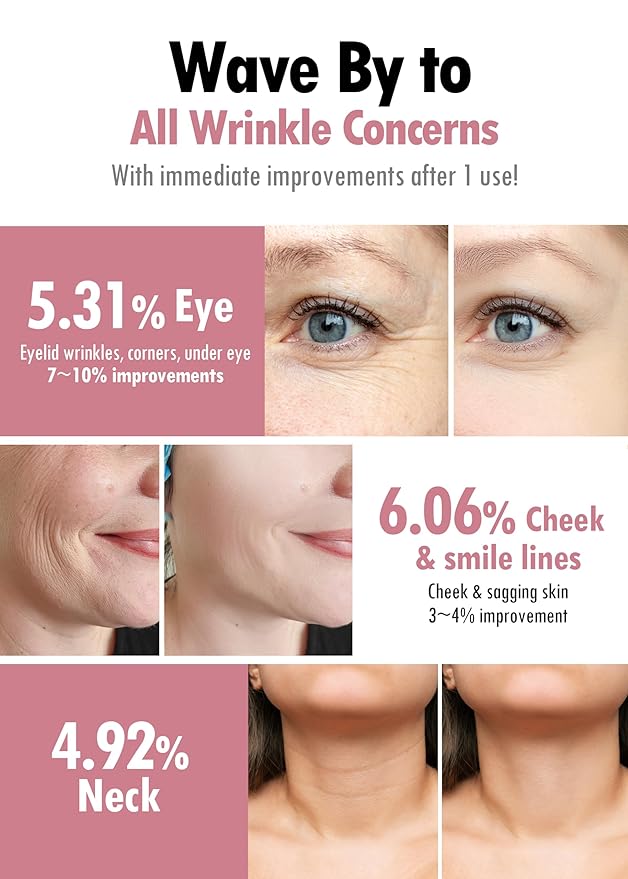 KAHI Wrinkle Bounce Multi Balm Facial Moisturizer | All-in-One Hydrating Lip Balm Eye Cream Neck Cream Make Up Base & Face Mist Moisture Balm Stick | Daily Face Moisturizer Stick 0.32 oz - Hollow Way Home