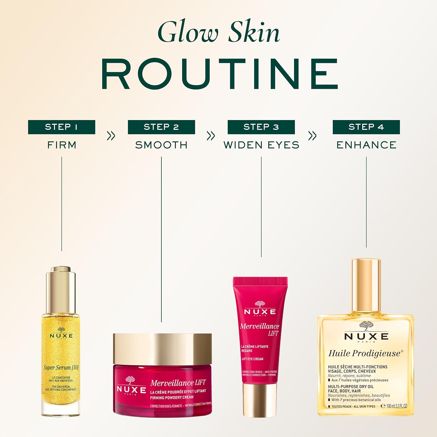 NUXE Huile Prodigieuse - Face, Body & Hair Dry Oil 1.6 oz - Hollow Way Home