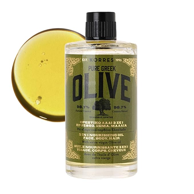 Korres Pure Greek Olive 3-In-1 Nourishing Oil