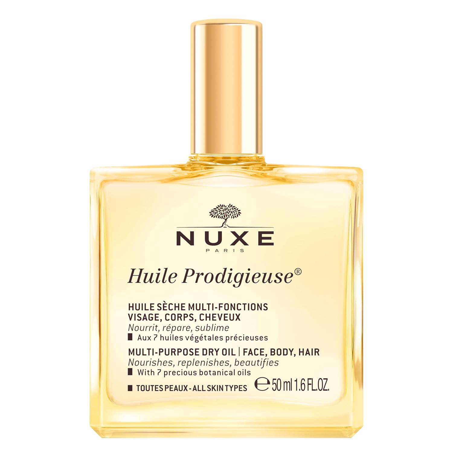 NUXE Huile Prodigieuse - Face, Body & Hair Dry Oil 1.6 oz - Hollow Way Home