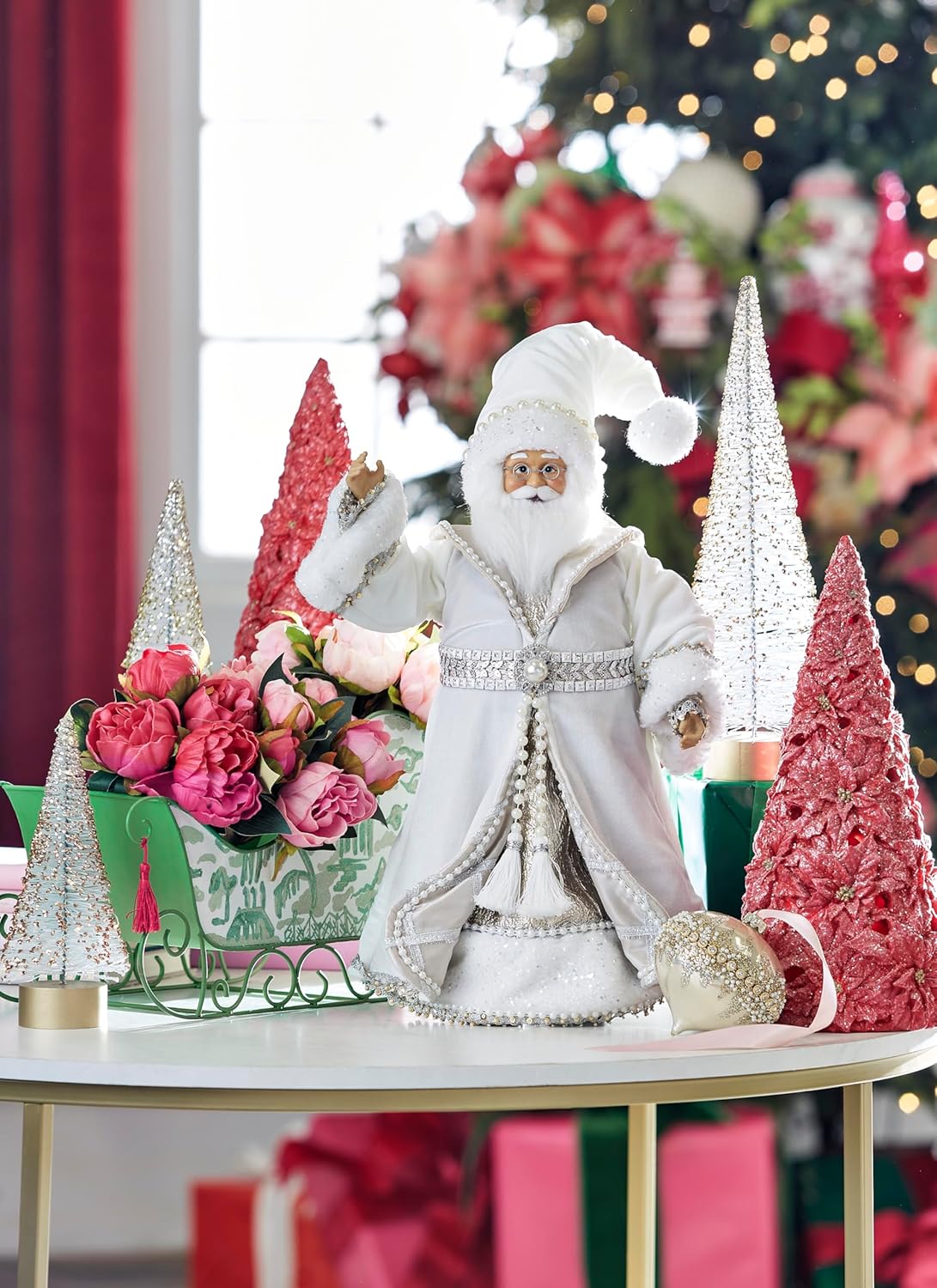 RAZ Imports Charming Holiday Santa – 18"