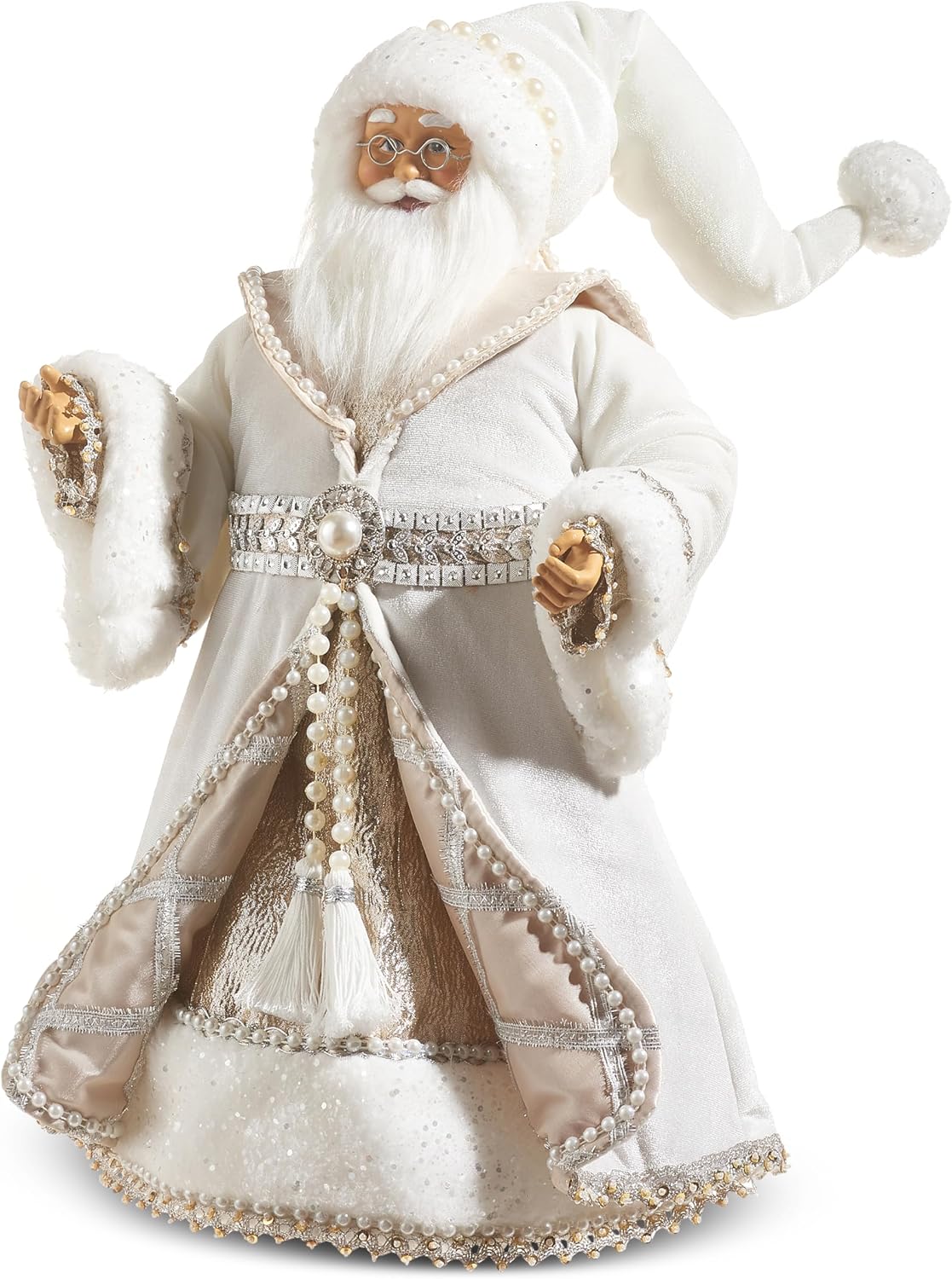 RAZ Imports Charming Holiday Santa – 18"