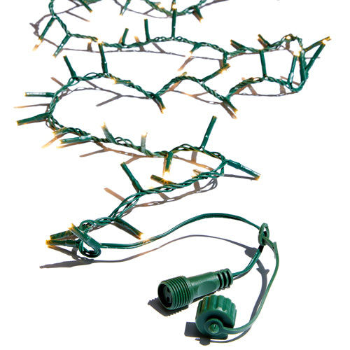 Raz 73.8' CONNECTABLE SNAKE GLND GREEN WIRE W/1000 WHITE LIGHTS - Hollow Way Home