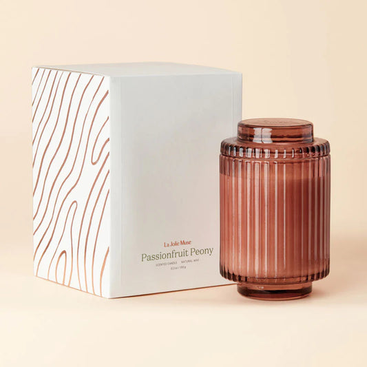 Amélie Scented Candle - Passionfruit Peony - Hollow Way Home