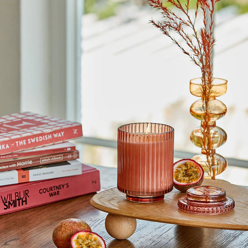 Amélie Scented Candle - Passionfruit Peony - Hollow Way Home