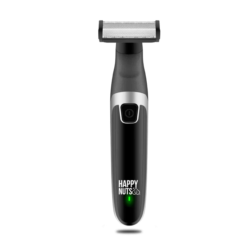 Happy Nuts The Ballber, Groin Hair Trimmer, Waterproof Rechargeable Electric Hair Shaver for Men - Hollow Way Home