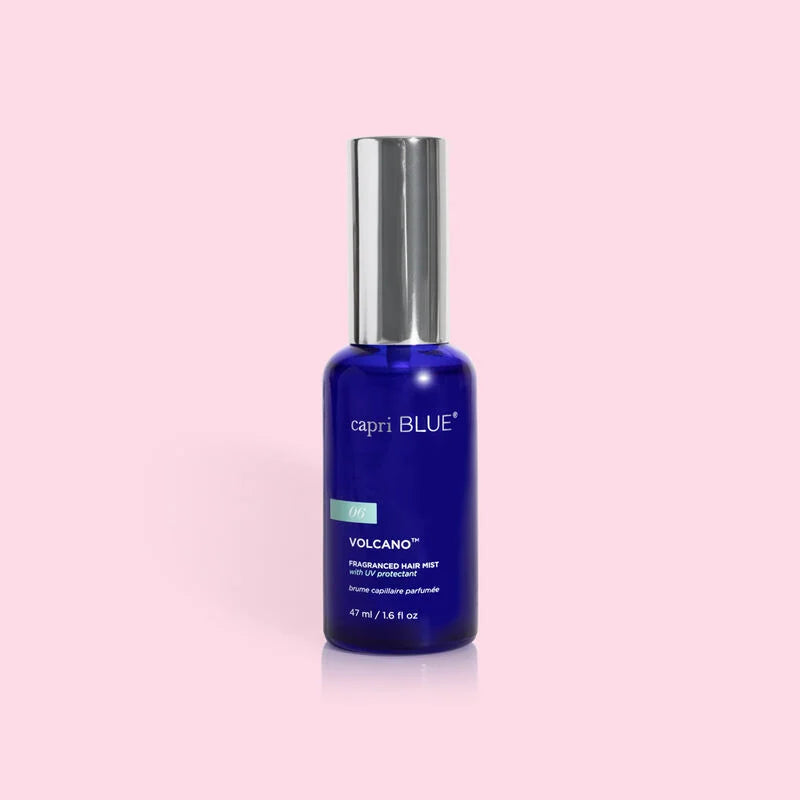 Capri Blue Volcano Fragranced Hair Mist - Hair Care Products for Women or Men - Shine Spray For Hair - Hair Perfume Formulated with Green Tea Extract & Rice Bran Oil (1.6 fl oz)
