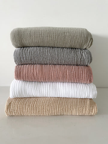 ANAYA  Oversized Crinkled Cuddle Blanket