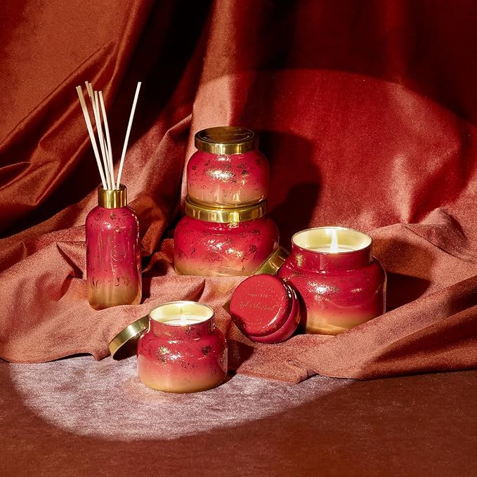 capri BLUE Apple Cider Social Glimmer Reed Diffuser