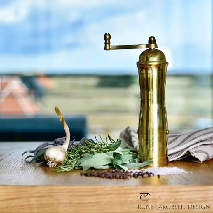 Alexander Handmade Mills 'Athena' 8.3" Pepper Grinder - Hollow Way Home