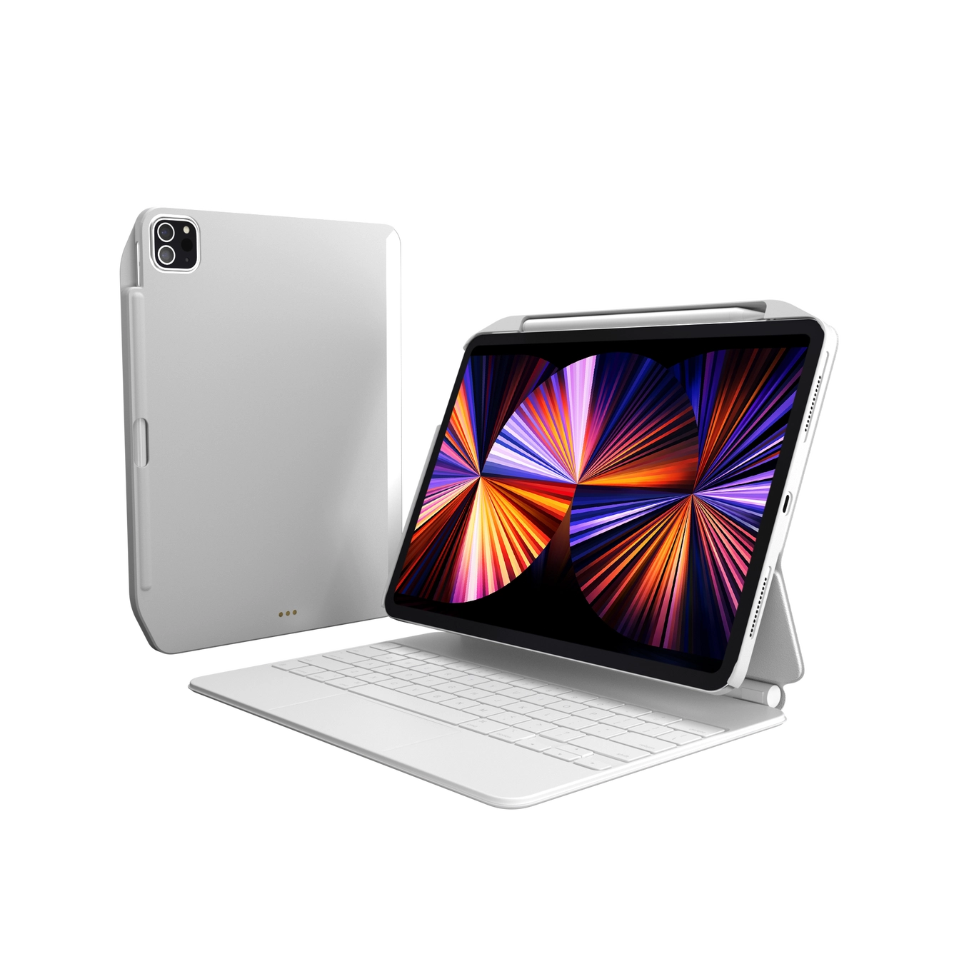 SWITCHEASY CoverBuddy for 11" iPad Pro & 10.9" iPad Air Case, Work with Magic Keyboard & Smart Keyboard Folio (Keyboard Not Included) | for 11" iPad Pro 1st-4th Gen / 10.9" iPad Air 4 & 5 - Hollow Way Home