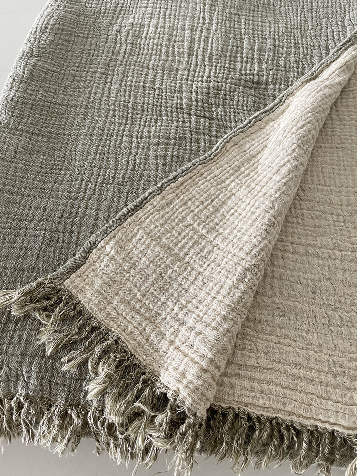 ANAYA  Oversized Crinkled Cuddle Blanket