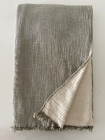 ANAYA  Oversized Crinkled Cuddle Blanket