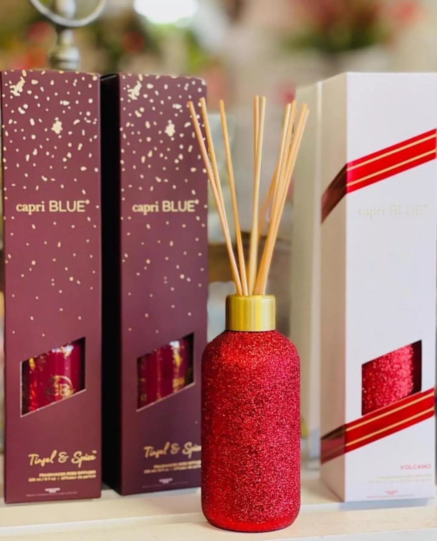 capri BLUE Volcano Glam Reed Diffuser